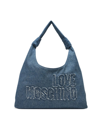 LOVE MOSCHINO Borsa a Spalla Donna Blu Denim JC4243PP0MKM0750-PE25