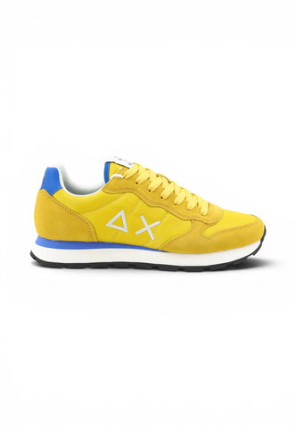 SUN68 Sneakers Uomo Giallo Azzurro Z36101-PE26-23