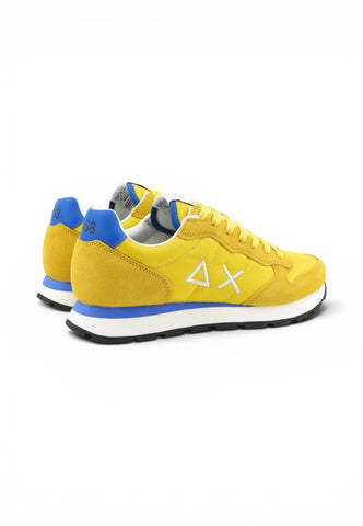 SUN68 Sneakers Uomo Giallo Azzurro Z36101-PE26-23