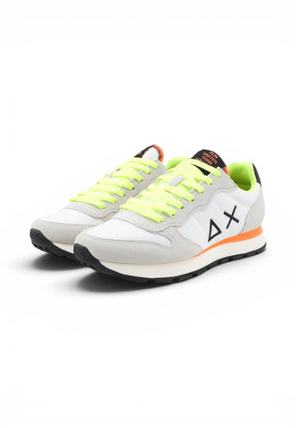 SUN68 Sneakers Uomo Bianco Grigio Z36102-PE26-01