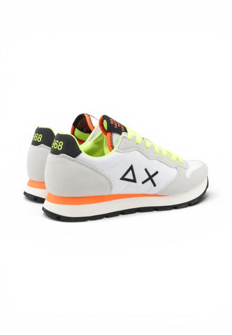 SUN68 Sneakers Uomo Bianco Grigio Z36102-PE26-01