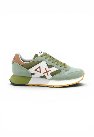 SUN68 Sneakers Uomo Verde Marrone Z36116-PE26-8419