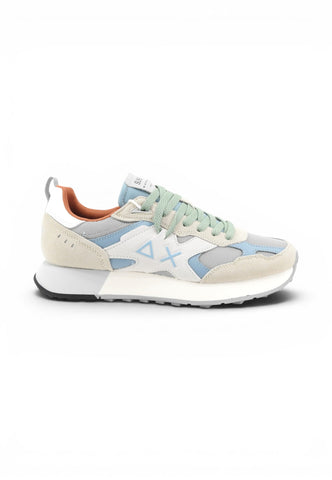 SUN68 Sneakers Uomo Beige Azzurro Grigio Z36118-PE26-31