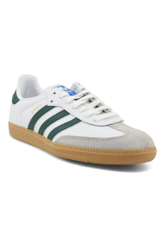 ADIDAS Samba Sneaker Uomo White Green IE3437 - Sandrini Calzature e Abbigliamento