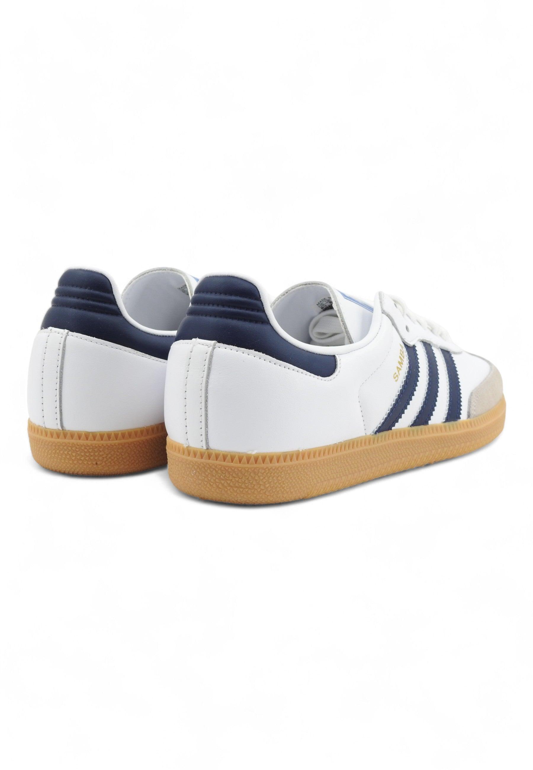 ADIDAS Samba Sneaker Uomo White Indigo IF3814 - Sandrini Calzature e Abbigliamento