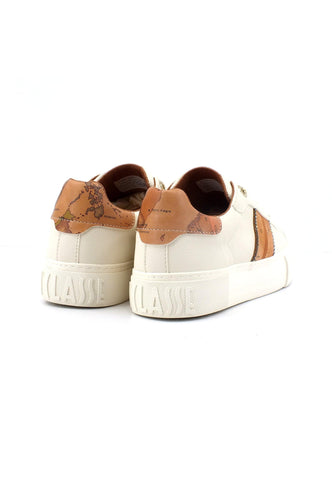 ALVIERO MARTINI 1° CLASSE Sneaker Donna Geo Strass Ivory Beige Geo N1669-0193 - Sandrini Calzature e Abbigliamento