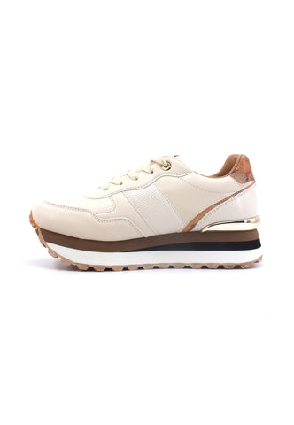 ALVIERO MARTINI 1° CLASSE Sneaker Donna Latte Geo Beige N1694-0193 - Sandrini Calzature e Abbigliamento