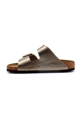 BIRKENSTOCK Arizona Narrow Fit Ciabatta Donna Taupe 1020882 - Sandrini Calzature e Abbigliamento