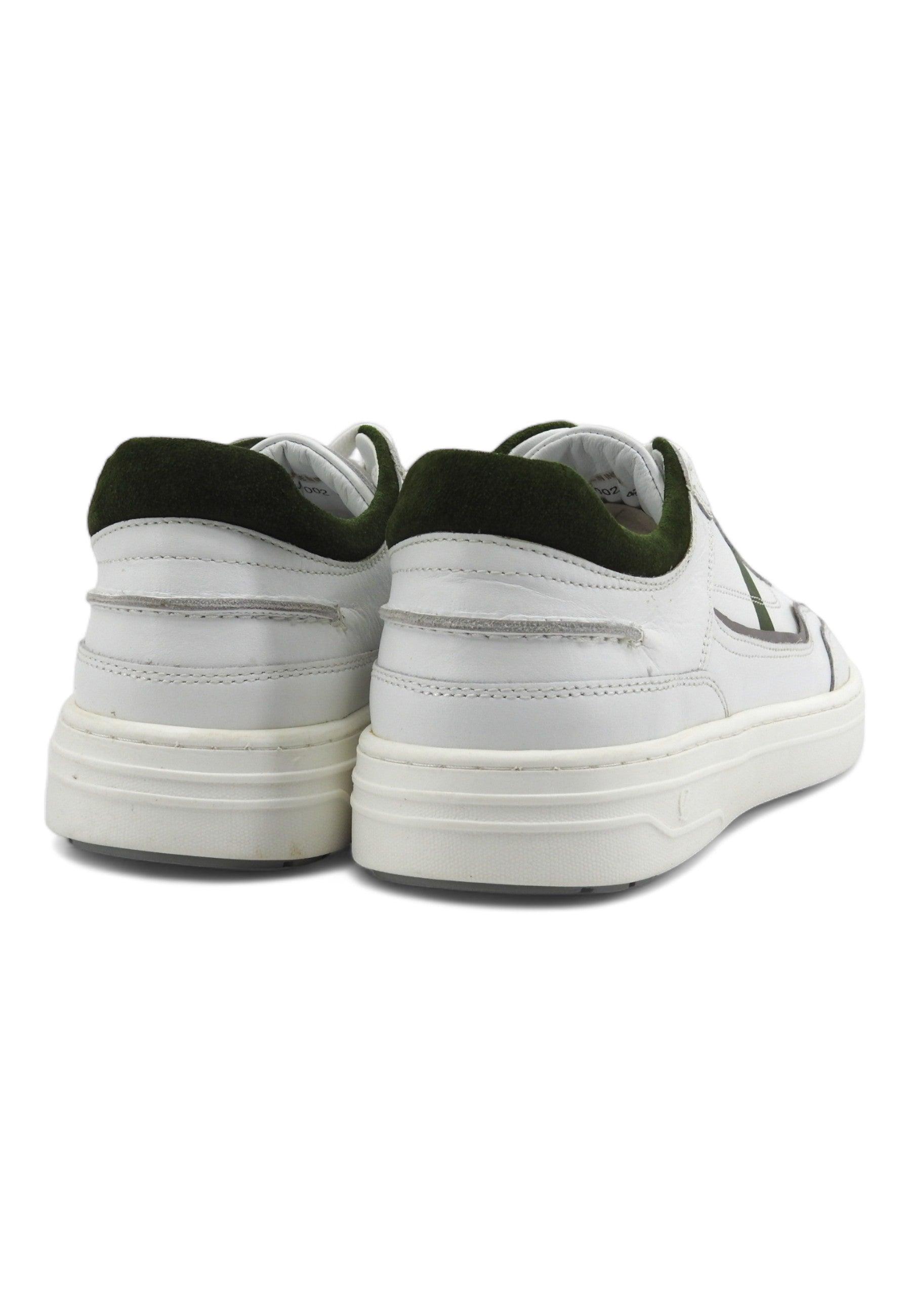 CAFENOIR Sneaker Basket Ox Sneaker Uomo Bianco Verde PV1002 - Sandrini Calzature e Abbigliamento