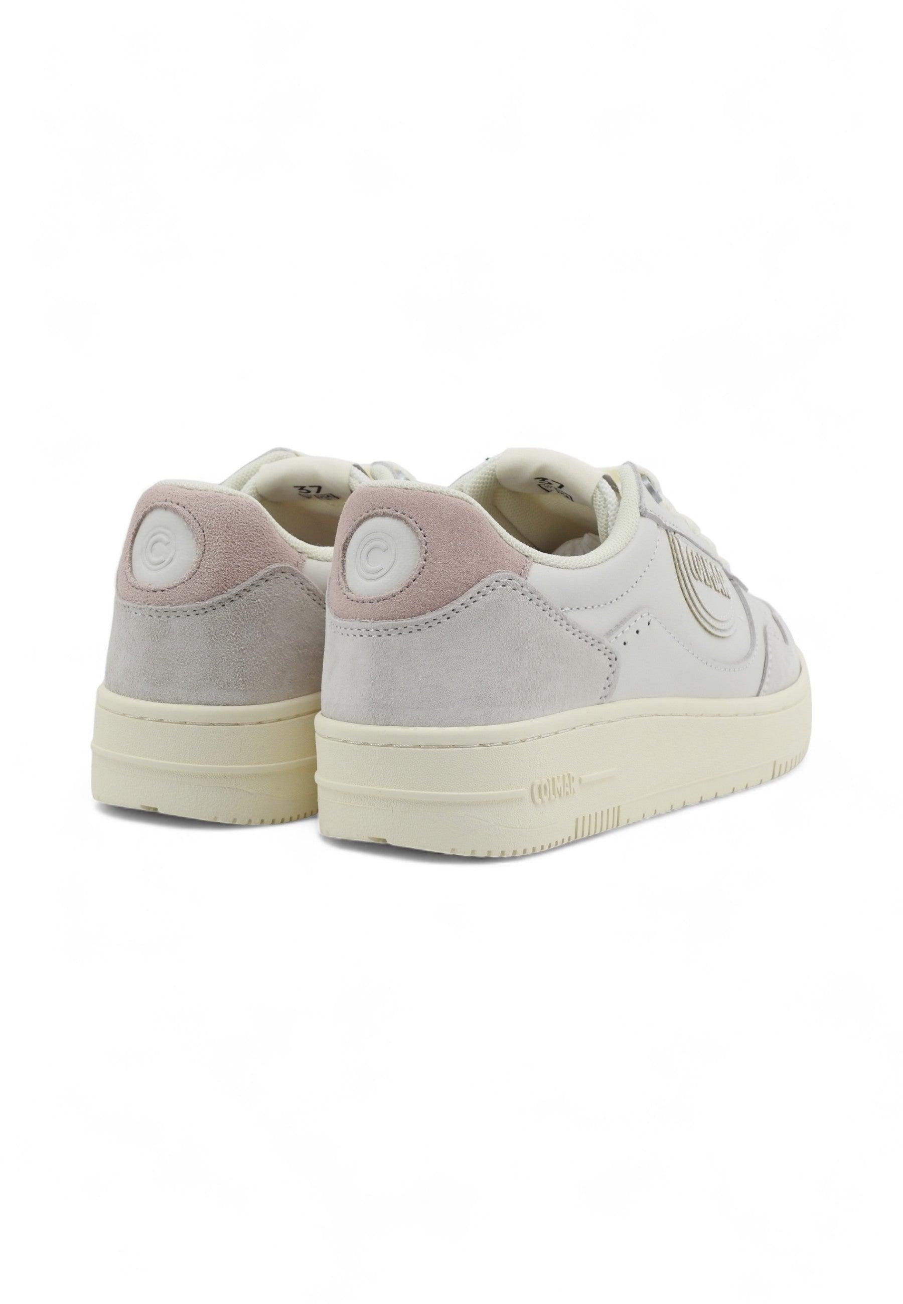 COLMAR Sneaker Donna White Rose AUSTIN LOOK - Sandrini Calzature e Abbigliamento