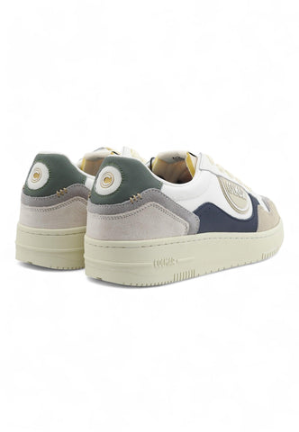 COLMAR Sneaker Uomo White Navy Sage Green AUSTIN BRIEF - Sandrini Calzature e Abbigliamento