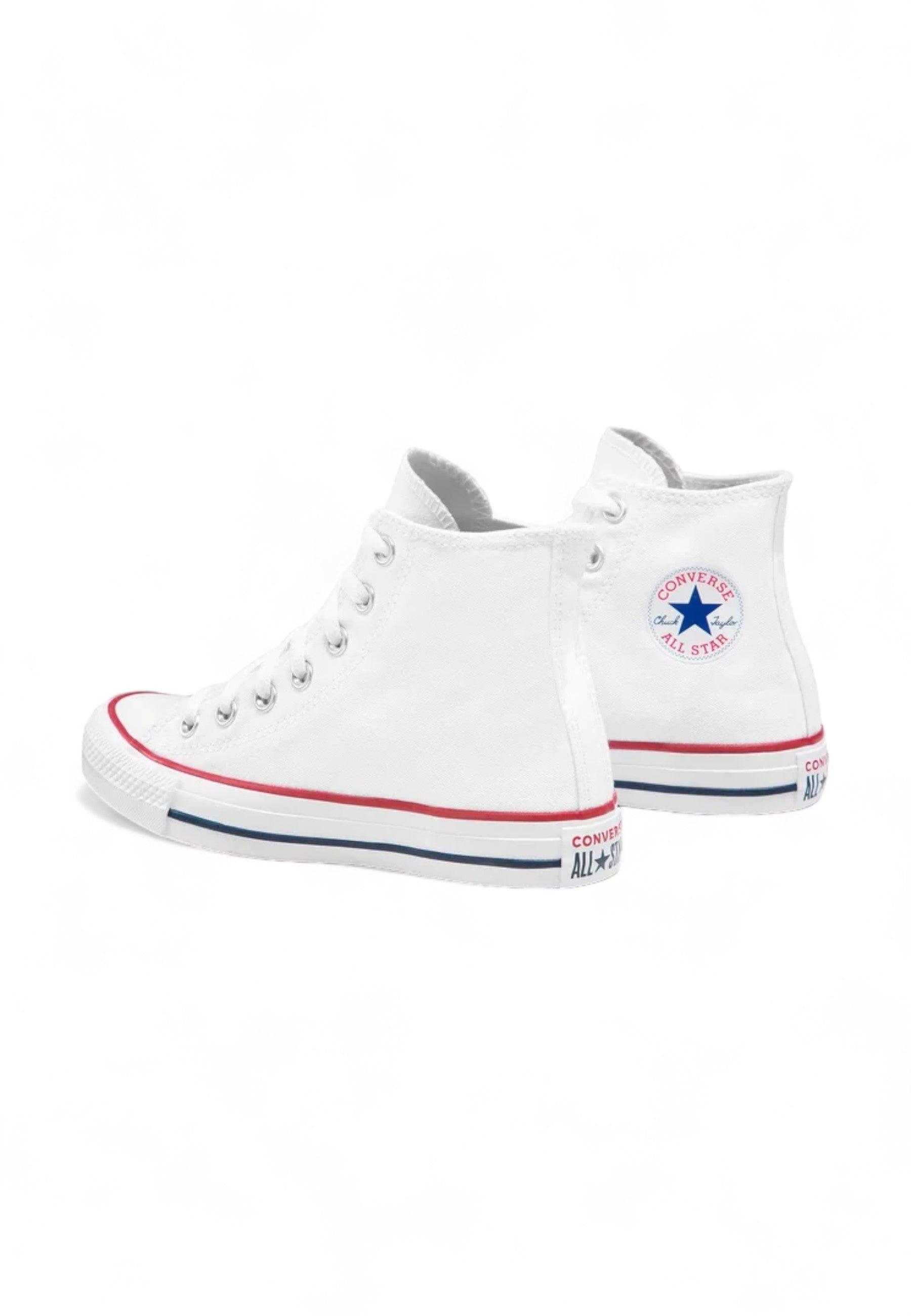 CONVERSE All Star Sneaker Hi Donna Optical White M7650C - Sandrini Calzature e Abbigliamento