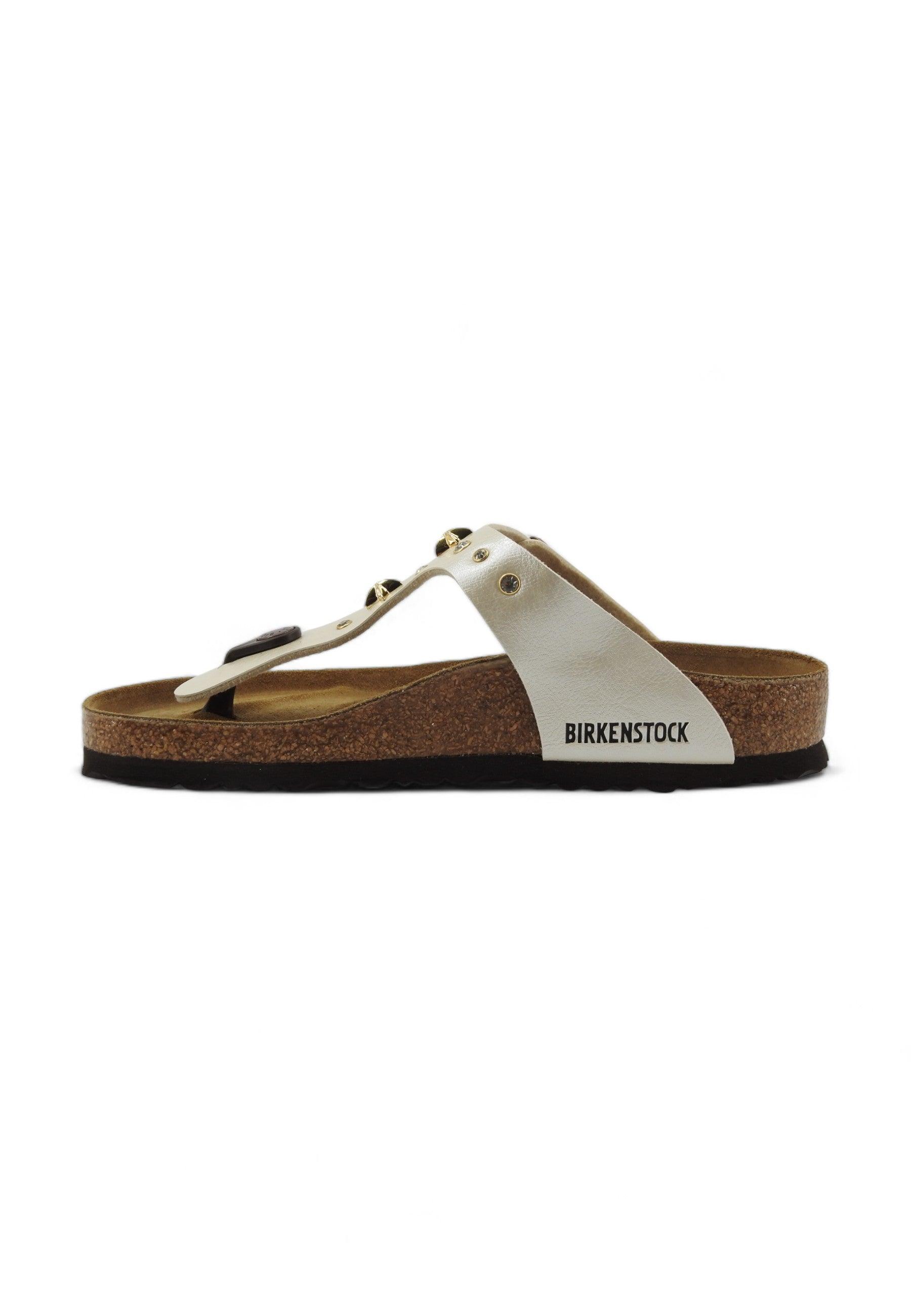 CUSTOM / BIRKENSTOCK Ciabatta Infradito Borchie Stelle Gold Oro 0943871 - Sandrini Calzature e Abbigliamento