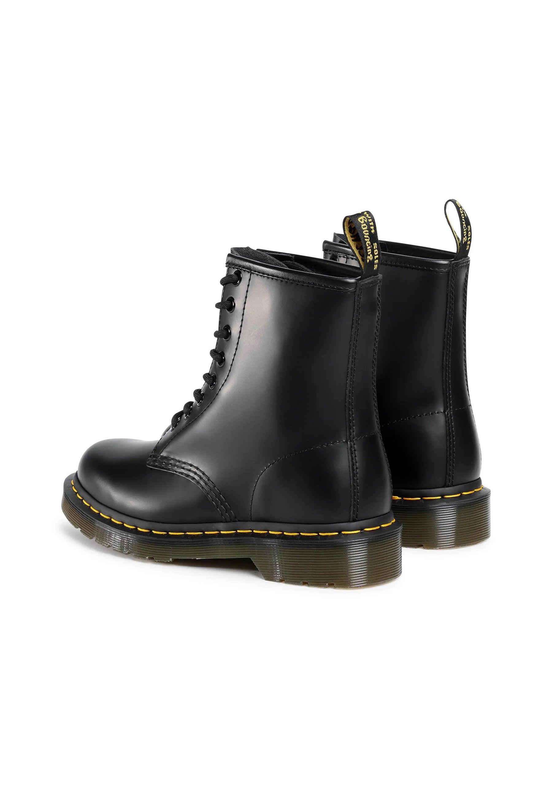 DR. MARTENS Stivaletto Anfibio Smooth Donna 8 Fori Black 1460-11822006 - Sandrini Calzature e Abbigliamento