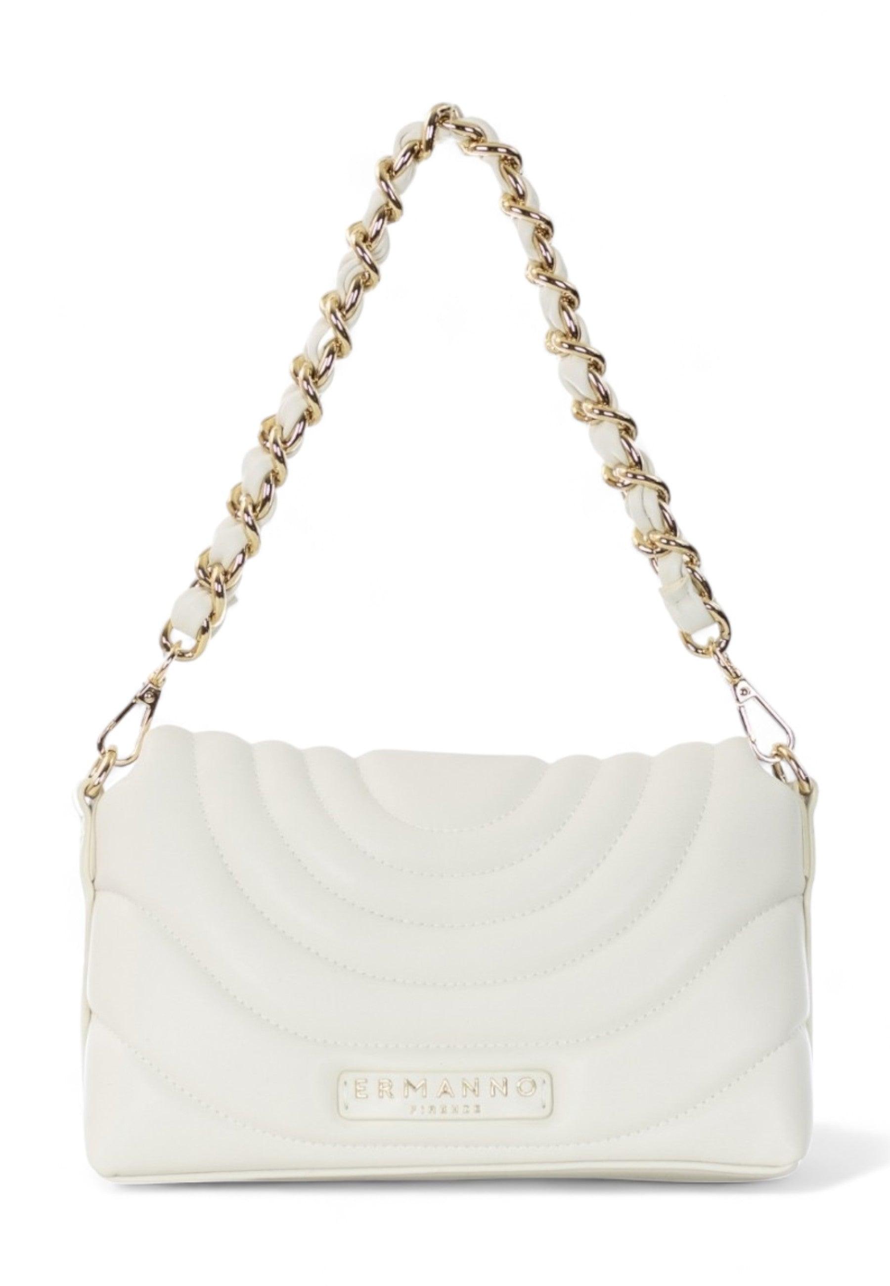 ERMANNO SCERVINO Rives Borsa Donna Ivory Bianco 12401698 - Sandrini Calzature e Abbigliamento