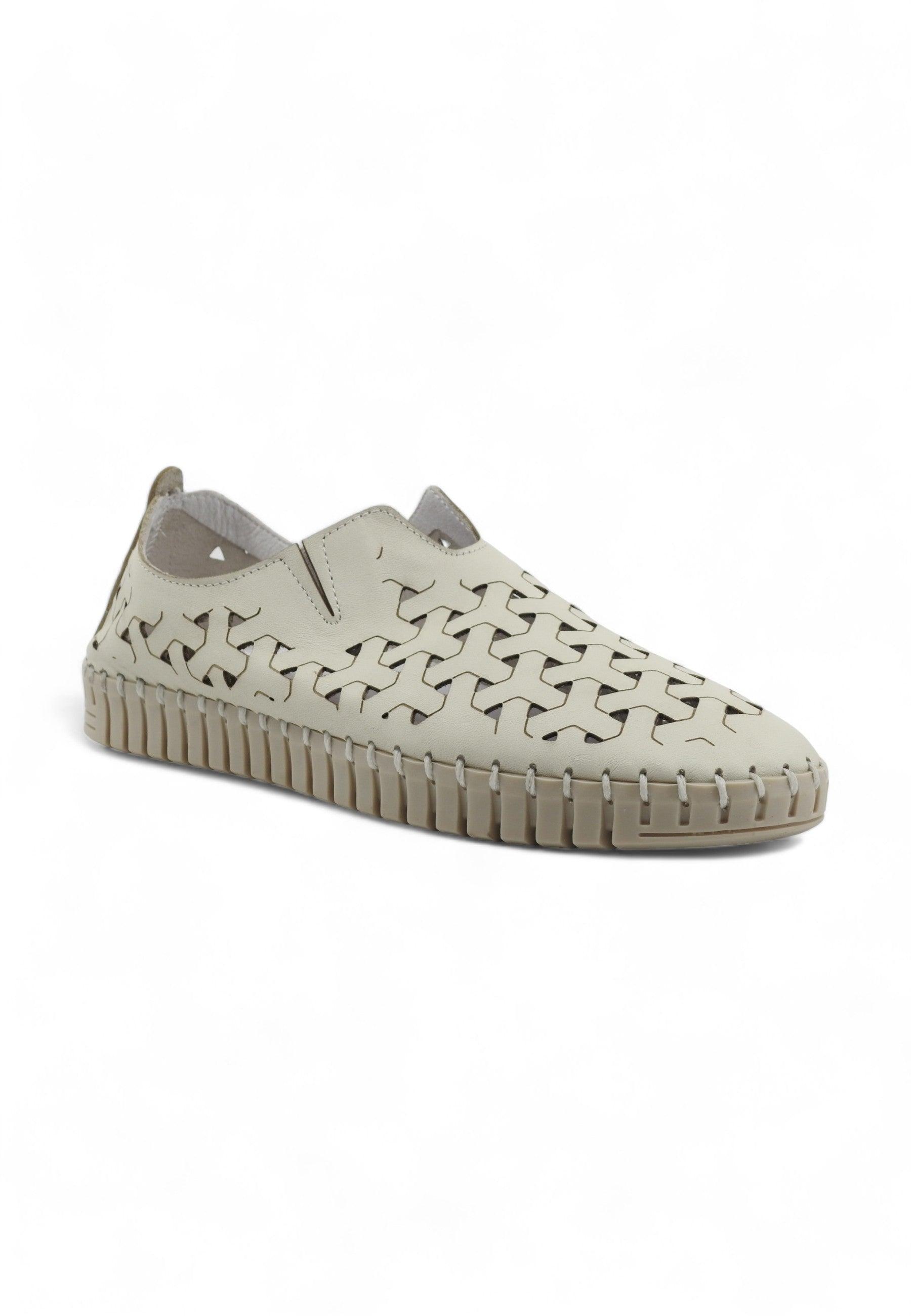 FRAU Cachemire Sneaker Slip On Donna Off White 52M069 - Sandrini Calzature e Abbigliamento