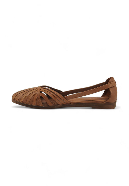 FRAU Feather Sandalo Donna Caramel Marrone 03B485 - Sandrini Calzature e Abbigliamento