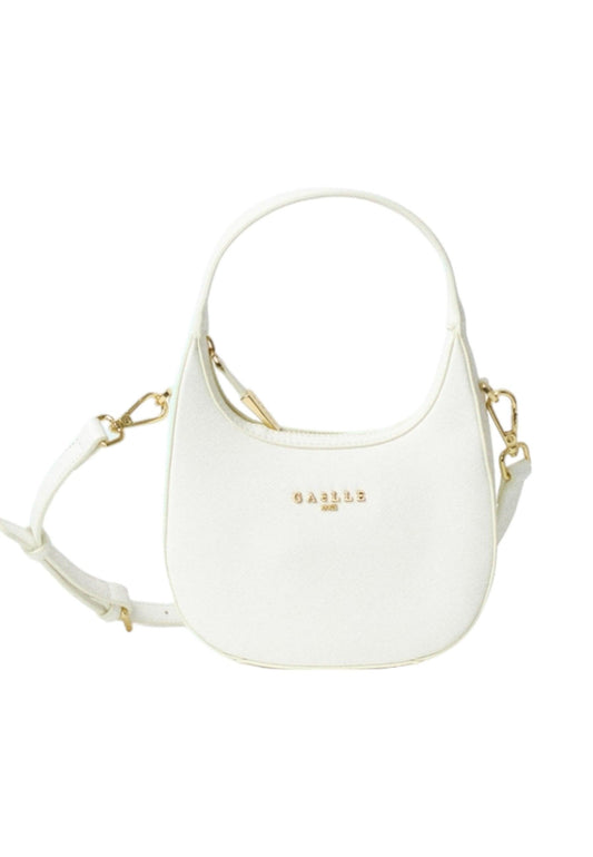 GAELLE Borsa Mini Ovo Donna Bianco GAACW00038 - Sandrini Calzature e Abbigliamento