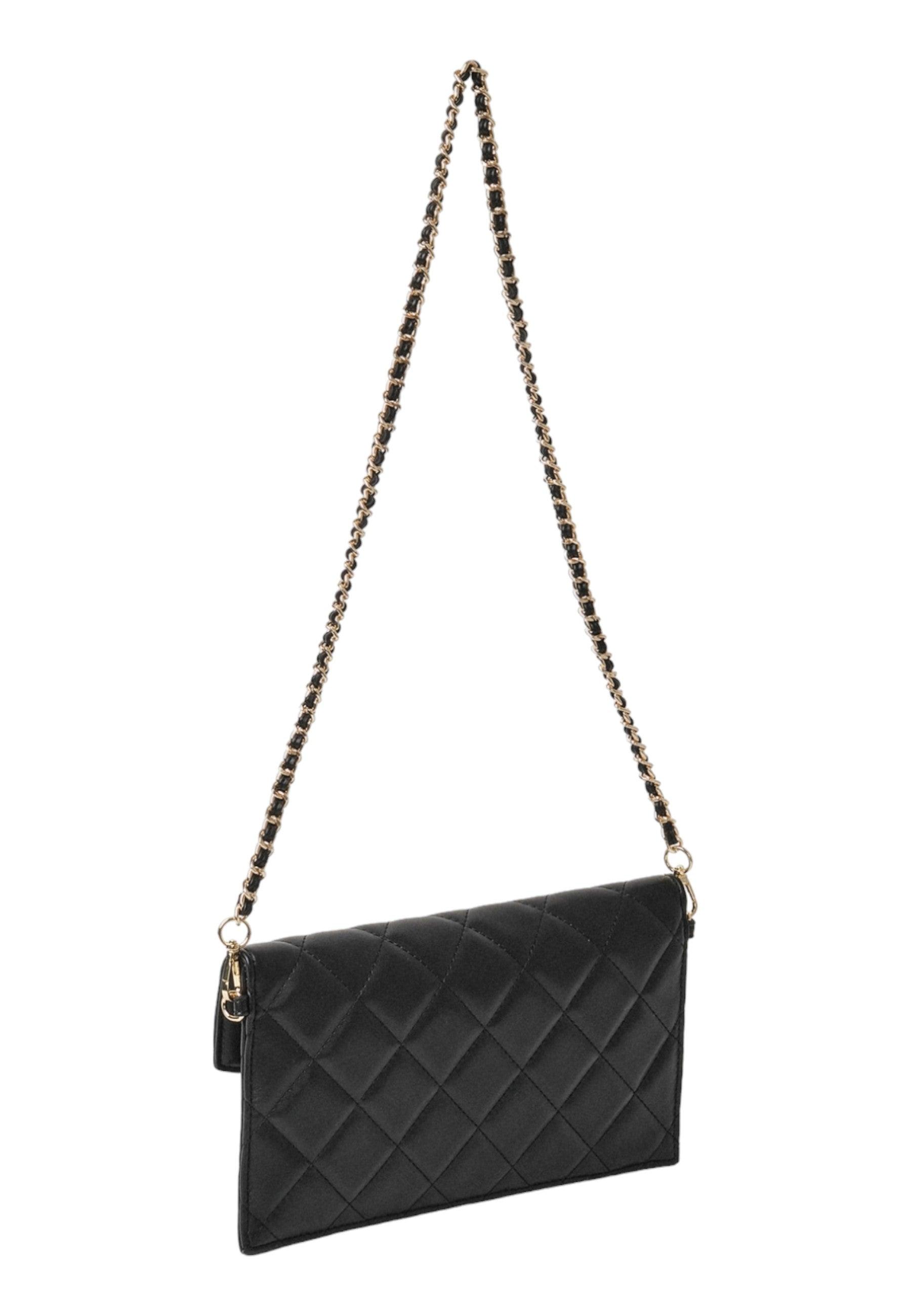 GAELLE Matelassa Pochette Donna Nero GAACW00012 - Sandrini Calzature e Abbigliamento