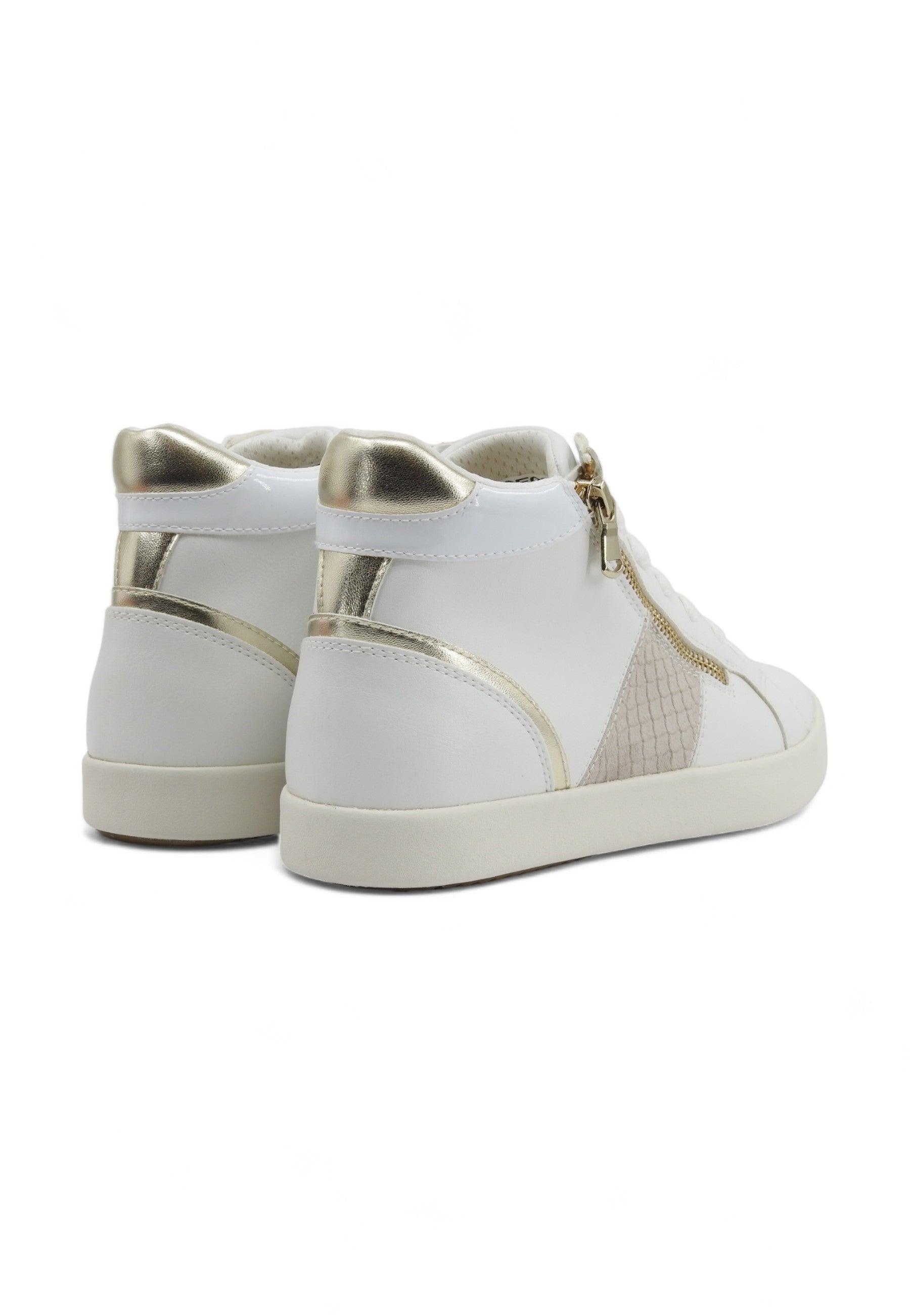 GEOX Blomiee Sneaker Donna Off White D366HD054BSC1352 - Sandrini Calzature e Abbigliamento