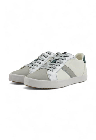 GEOX Blomiee Sneaker Donna Optic White Green D456HC000BCC1R3X - Sandrini Calzature e Abbigliamento