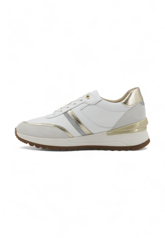 GEOX Desya Sneaker Donna Off White D3500A08522C1352 - Sandrini Calzature e Abbigliamento