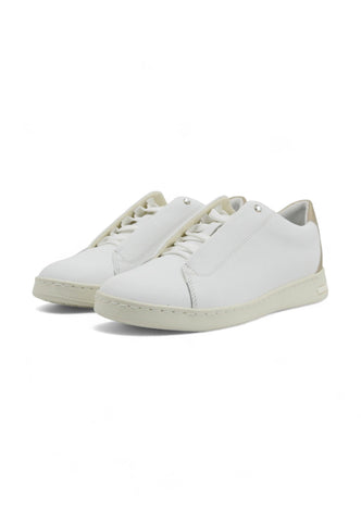 GEOX Jaysen Sneaker Donna White Gold D451BA08554C1327 - Sandrini Calzature e Abbigliamento