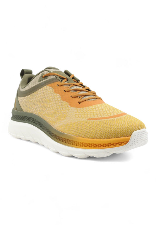 GEOX Spherica Actif Sneaker Uomo Yellow Sage U45GQC000ZGC2VF3 - Sandrini Calzature e Abbigliamento