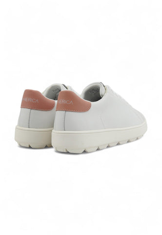 GEOX Spherica Sneaker Donna White Skin D45WEA09BBCC1Z5Q - Sandrini Calzature e Abbigliamento