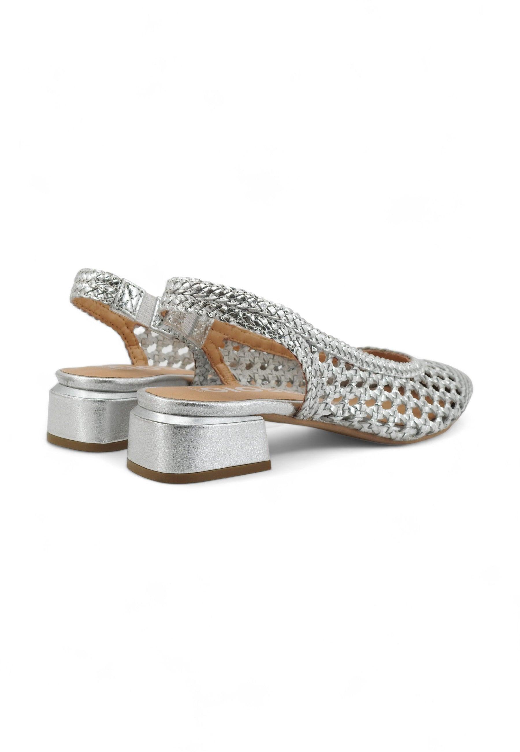 GIOSEPPO Piskove Sandalo Donna Silver 71185 - Sandrini Calzature e Abbigliamento