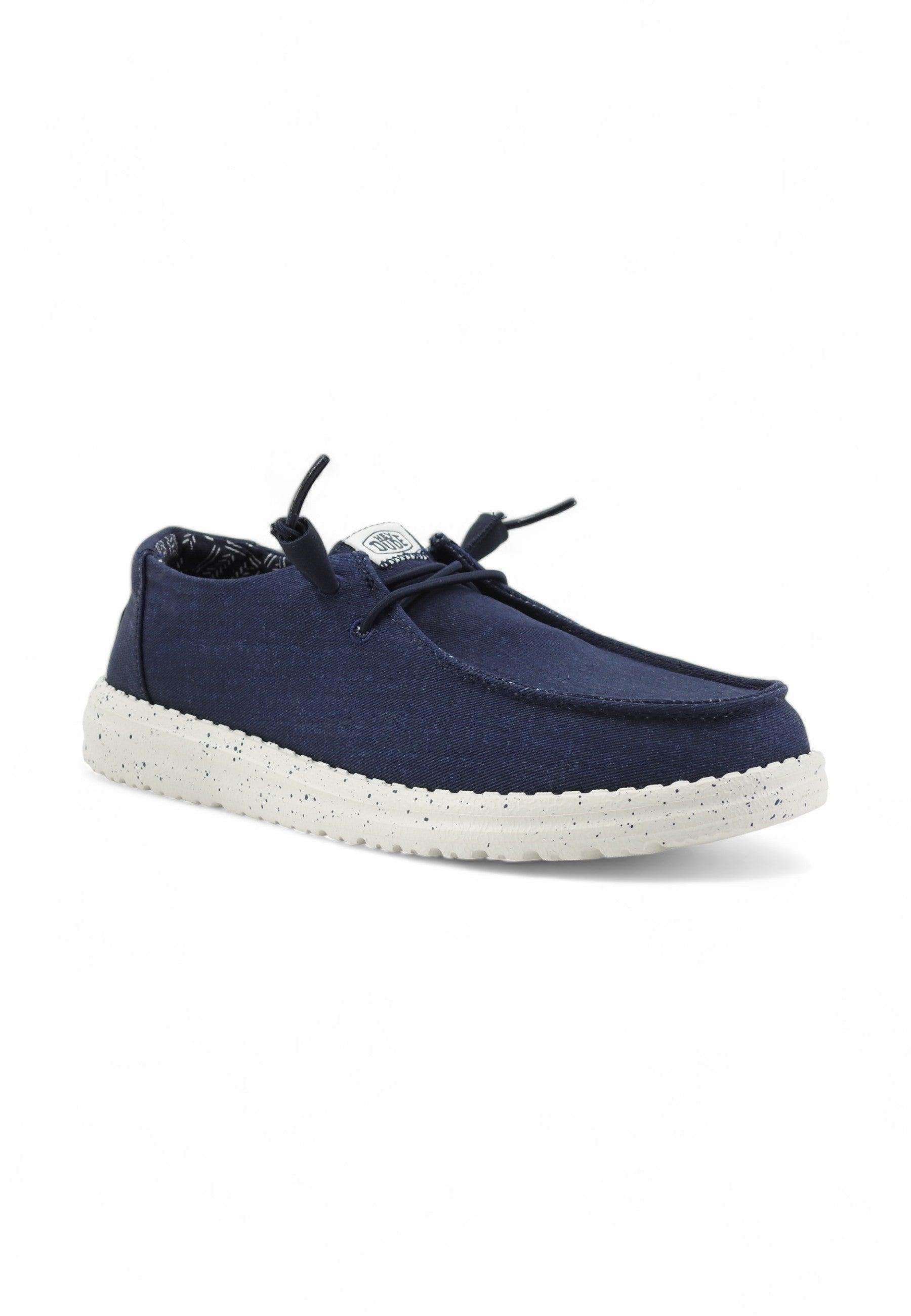 HEY DUDE Wendy Sneaker Vela Navy 40902-410 - Sandrini Calzature e Abbigliamento