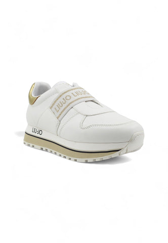 LIU JO Maxi Wonder 707 Sneaker Bambino White Gold 4A4301EX014 - Sandrini Calzature e Abbigliamento