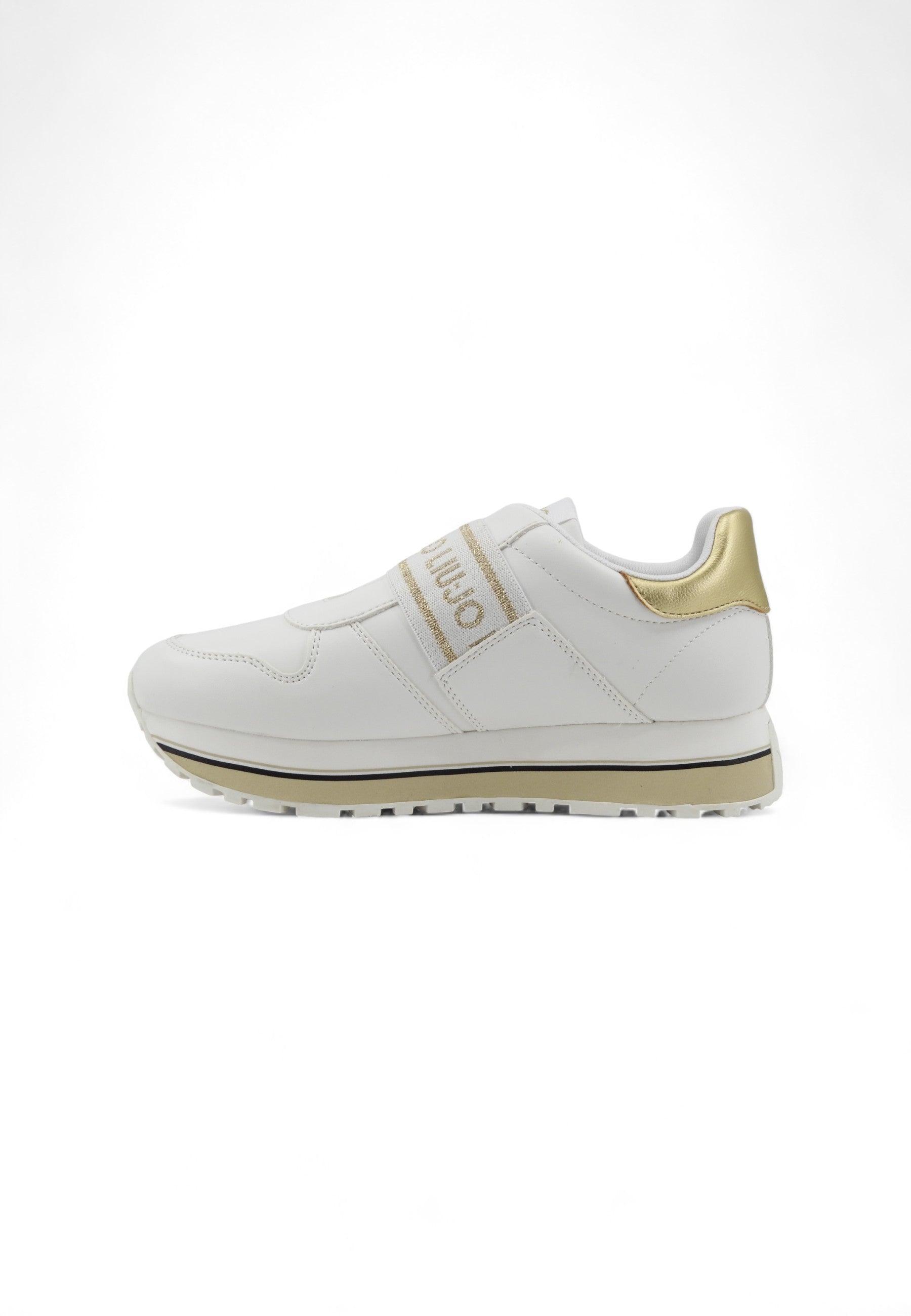 LIU JO Maxi Wonder 707 Sneaker Bambino White Gold 4A4301EX014 - Sandrini Calzature e Abbigliamento