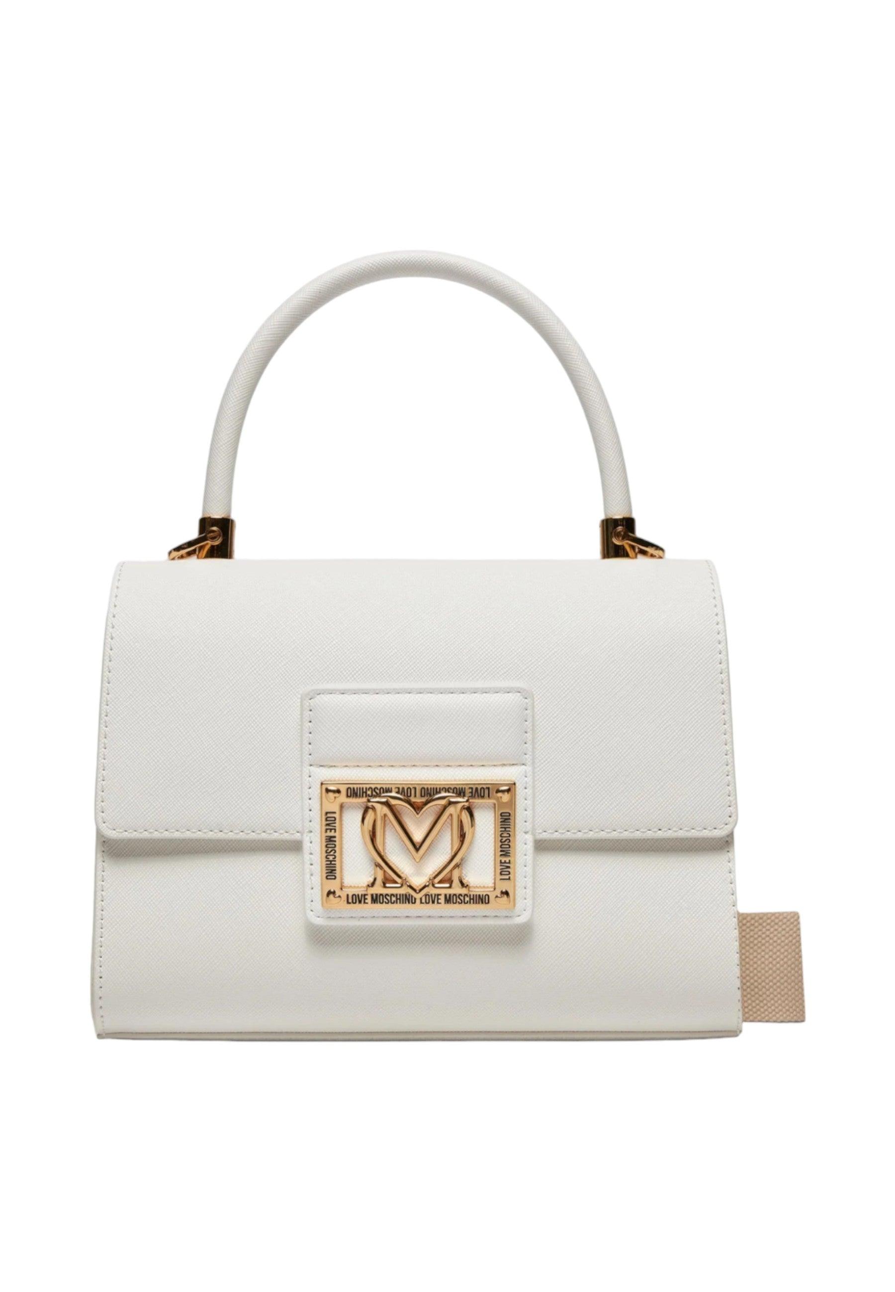 LOVE MOSCHINO Borsa Hand Bag Donna Bianco JC4328PP0IKS0100 - Sandrini Calzature e Abbigliamento