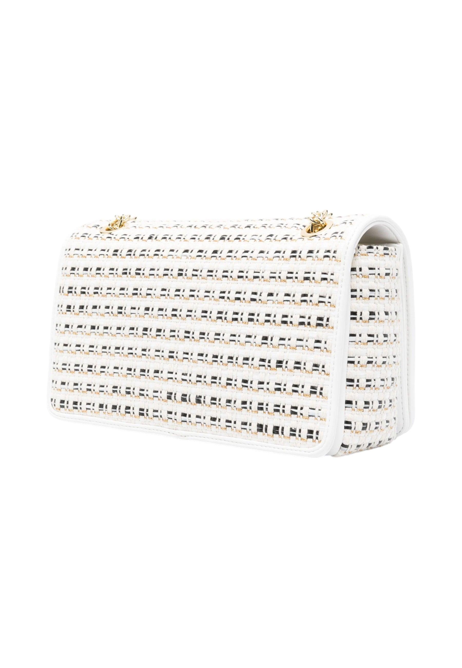 LOVE MOSCHINO Borsa Hand Bag Donna Multicolor Bianco JC4242PP0IKC110A - Sandrini Calzature e Abbigliamento