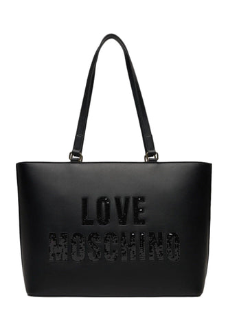 LOVE MOSCHINO Borsa Shopper Donna Nero JC4288PP0IKK0000 - Sandrini Calzature e Abbigliamento