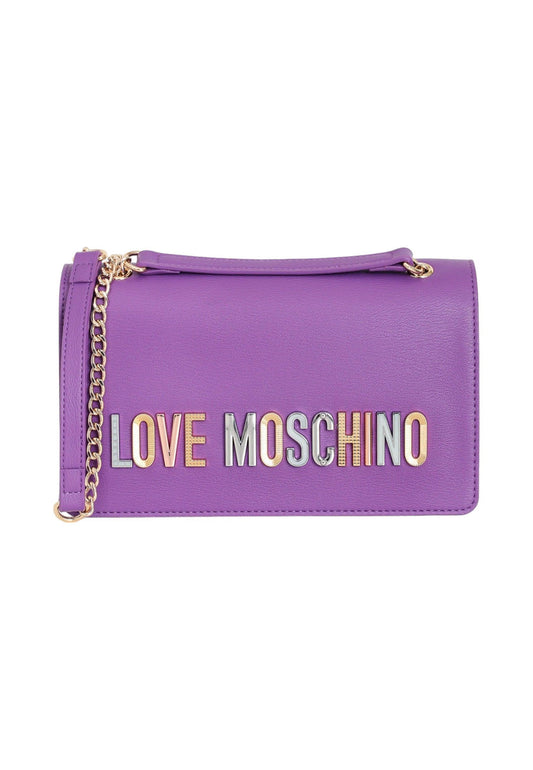 LOVE MOSCHINO Borsa Shoulder Donna Viola JC4302PP0IKN0650 - Sandrini Calzature e Abbigliamento