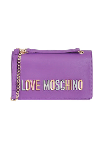 LOVE MOSCHINO Borsa Shoulder Donna Viola JC4302PP0IKN0650 - Sandrini Calzature e Abbigliamento