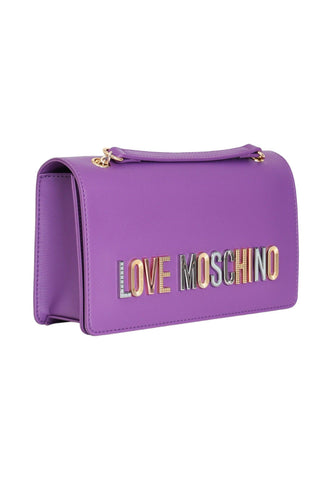 LOVE MOSCHINO Borsa Shoulder Donna Viola JC4302PP0IKN0650 - Sandrini Calzature e Abbigliamento