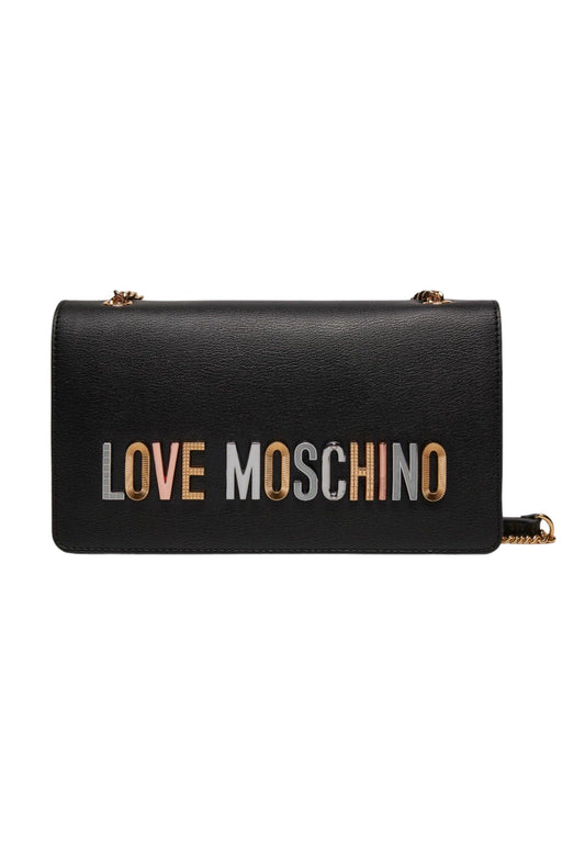 LOVE MOSCHINO Borsa Tracolla Donna Nero JC4302PP0IKN0000 - Sandrini Calzature e Abbigliamento