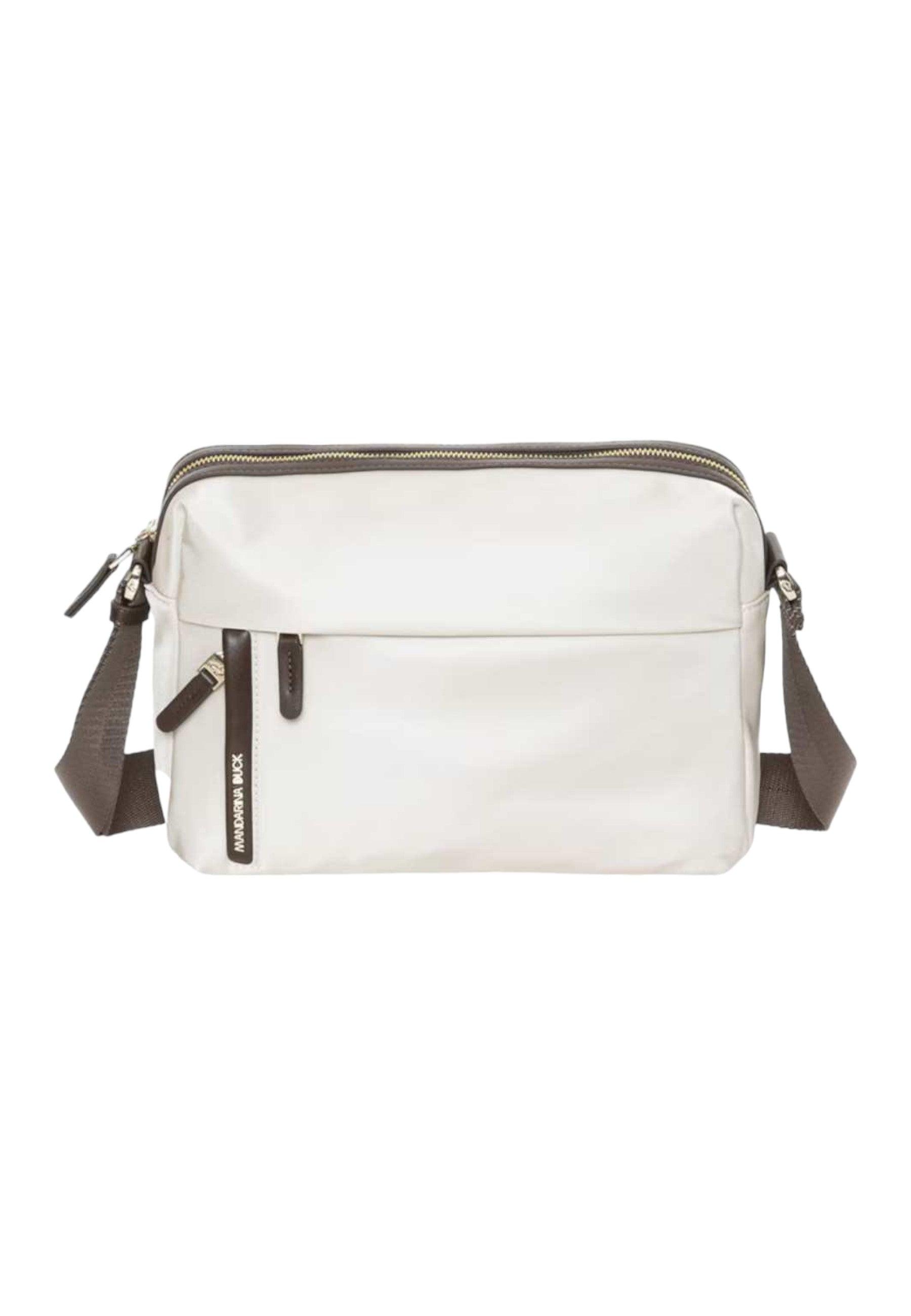 MANDARINA DUCK Borsa Tracolla Donna White Cap Gray P10VCT1909E - Sandrini Calzature e Abbigliamento