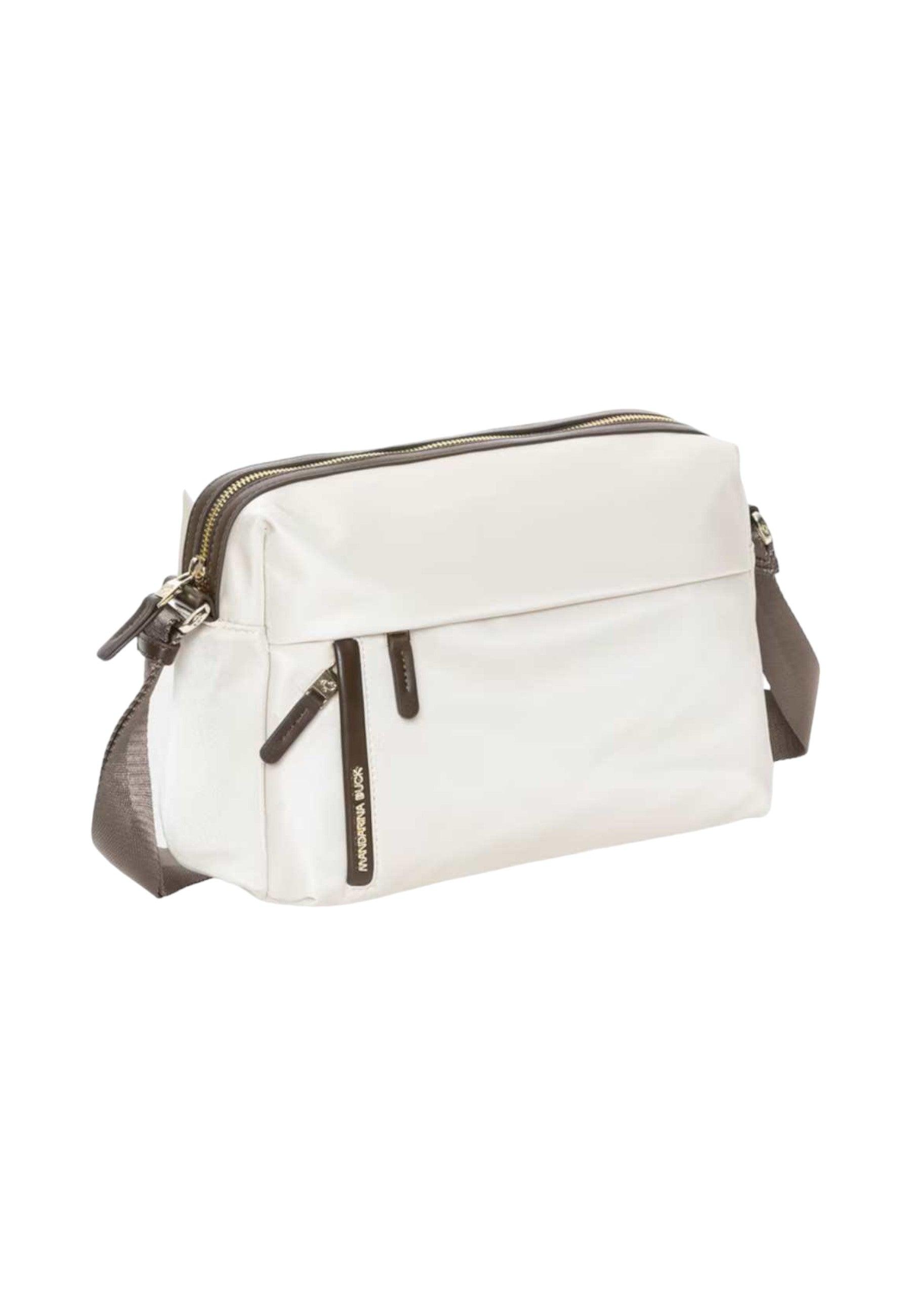 MANDARINA DUCK Borsa Tracolla Donna White Cap Gray P10VCT1909E - Sandrini Calzature e Abbigliamento