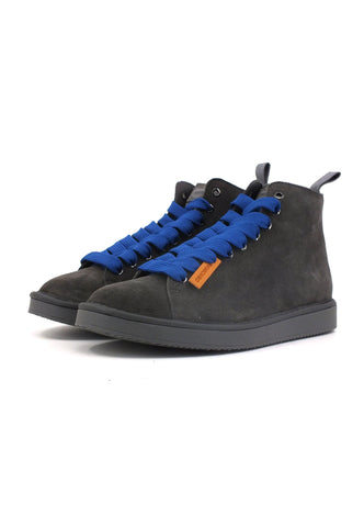 PAN CHIC Stivaletto Uomo Anthracite Electric Blue P01M007-00342001 - Sandrini Calzature e Abbigliamento