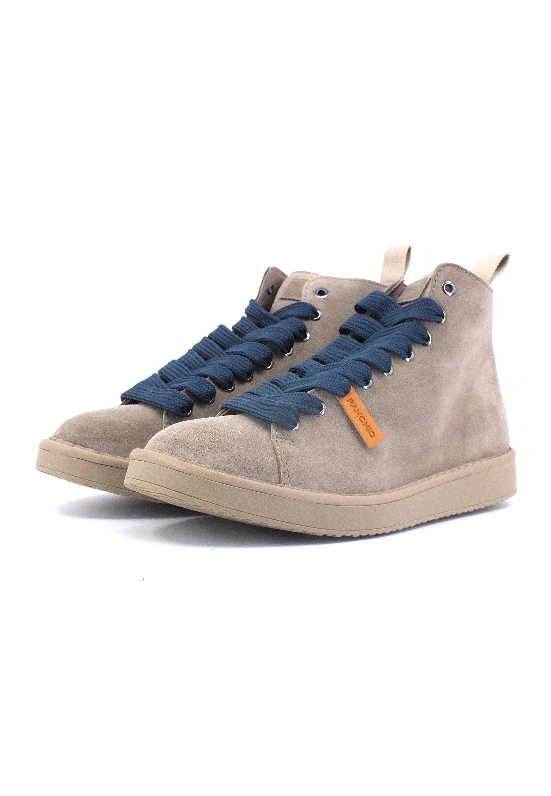 PAN CHIC Stivaletto Uomo Walnut Cobalt P01M007-00342064 - Sandrini Calzature e Abbigliamento