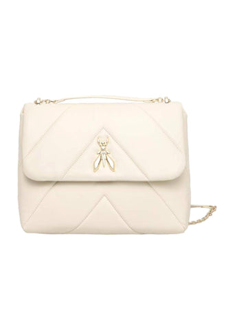 PATRIZIA PEPE Borsa Donna Off White Beige CBA302-L006 - Sandrini Calzature e Abbigliamento