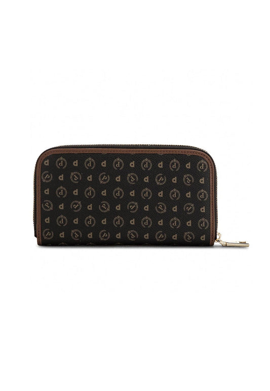 POLLINI Portafoglio Donna Nero Marrone TE9001PP02Q1100D - Sandrini Calzature e Abbigliamento