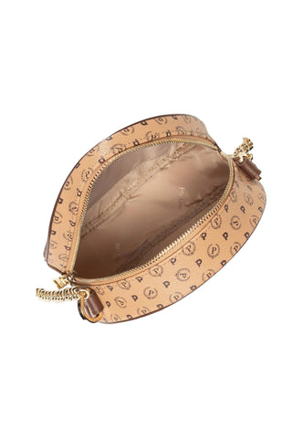 POLLINI Tracolla Crossbody Tonda Marrone Crema TE8455PP0BQ53300A - Sandrini Calzature e Abbigliamento