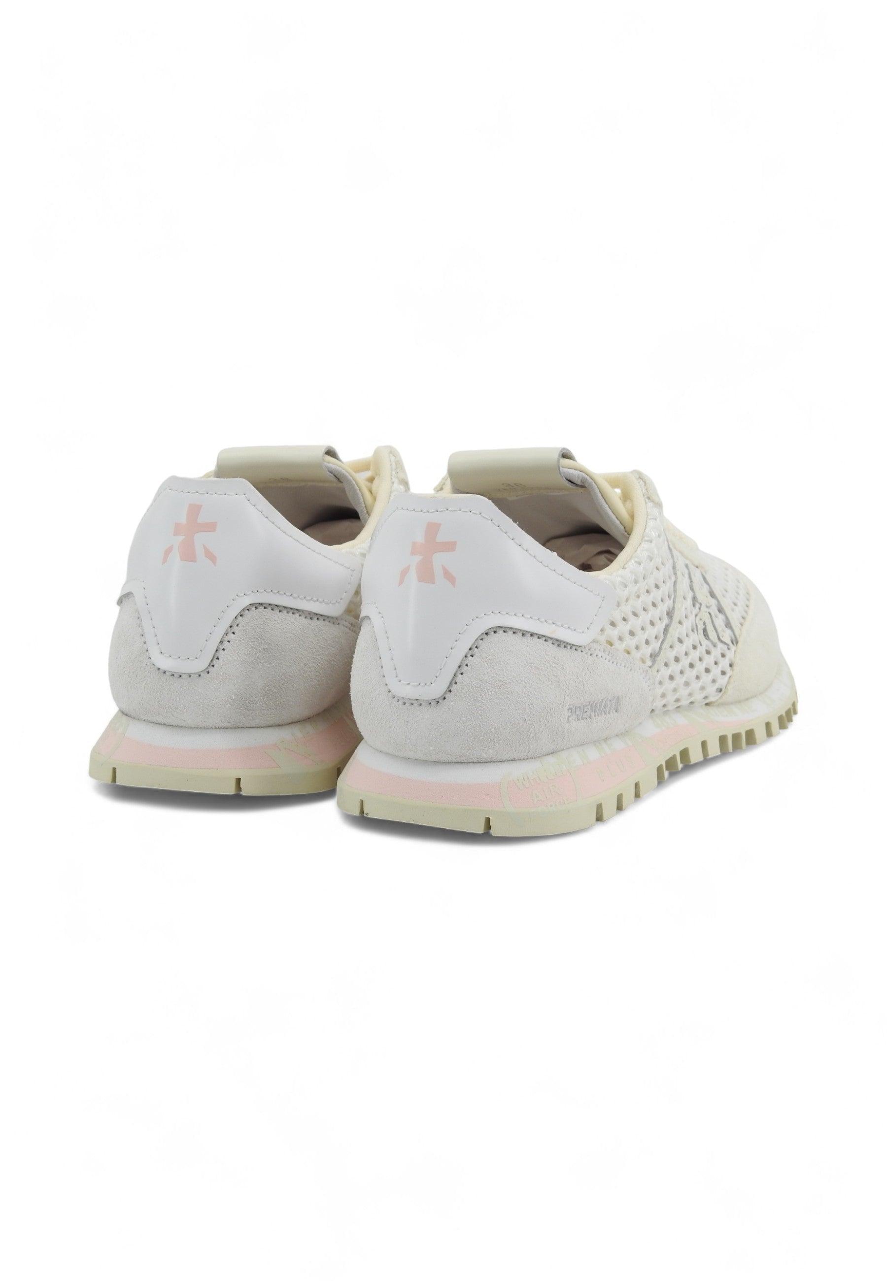 PREMIATA Sneaker Donna Cream Bianco SEAND-6754 - Sandrini Calzature e Abbigliamento