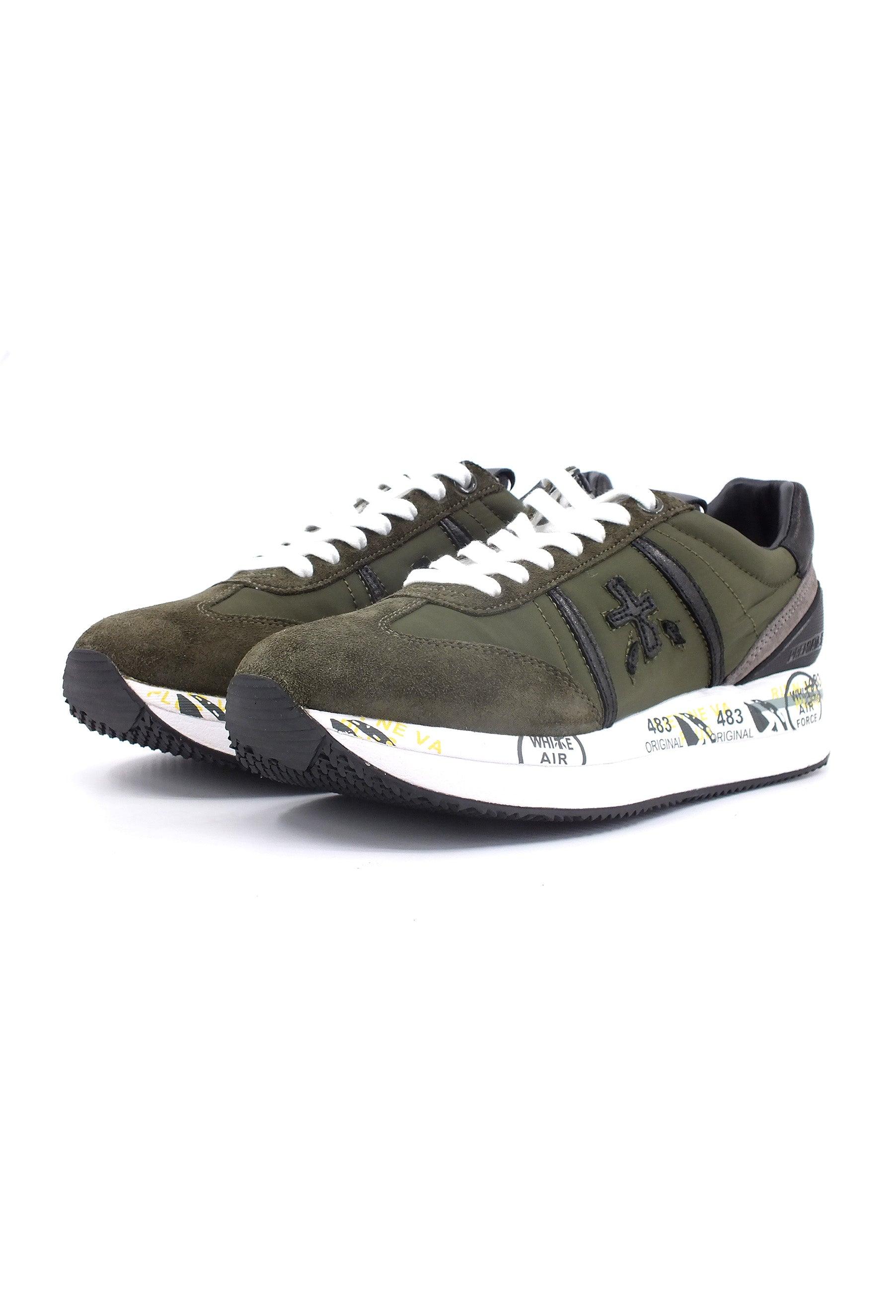 PREMIATA Sneaker Donna Military Green CONNY-6495 - Sandrini Calzature e Abbigliamento