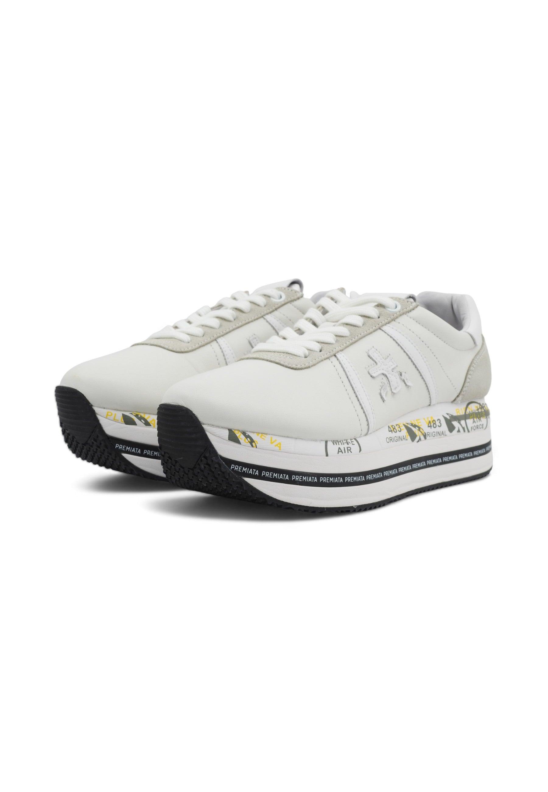 PREMIATA Sneaker Donna White BETH-5603 - Sandrini Calzature e Abbigliamento